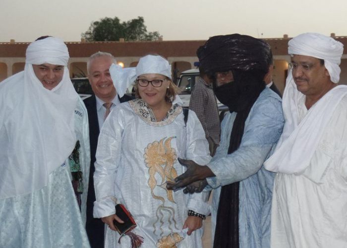 L'ambassadrice US à Alger a rencontré l’Aménokal de l’Ahaggar 