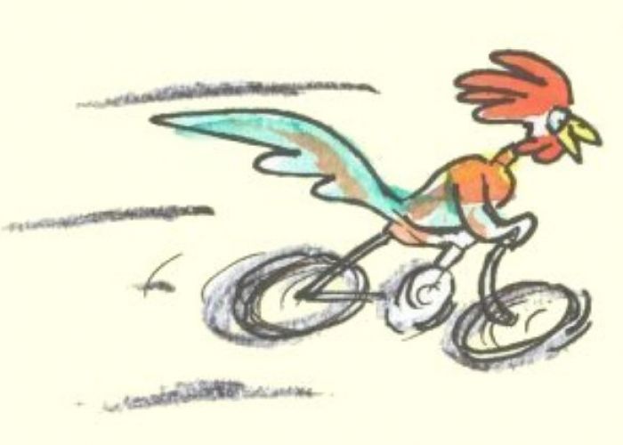 Le poulet bicyclette, une marque déposée burkinabé