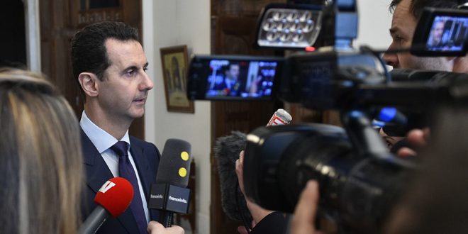 Assad à des médias français : notre mission est de libérer toute la Syrie
