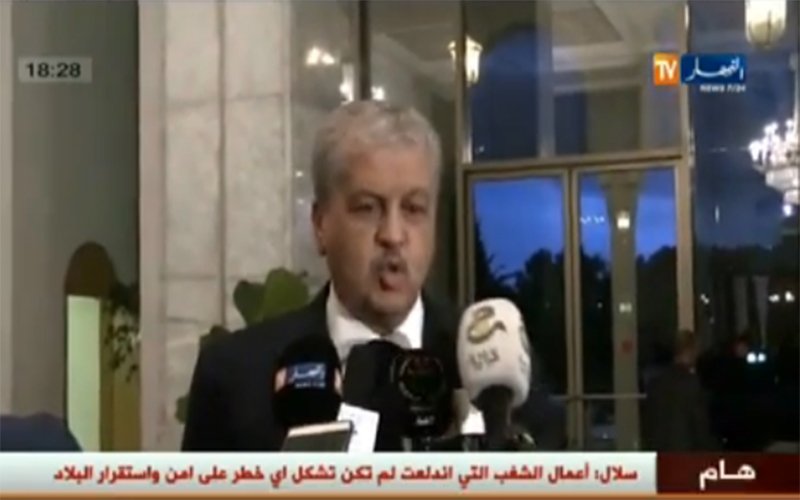 Sellal : L'Algérie ne connaîtra pas ce "printemps arabe" (Vidéo)
