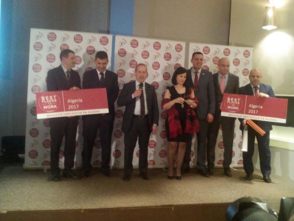  DHL international élu "Meilleur Employeur en Algérie 2017"
