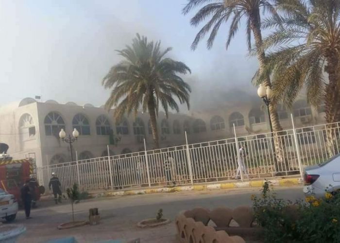 El-Oued : l'hôpital mère-enfant "Bachir Benacer" ravagé par un incendie 