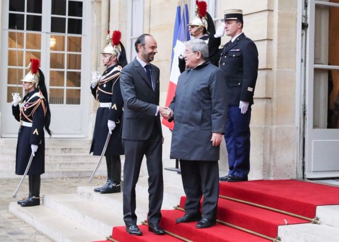 Ahmed Ouyahia à Paris pour les travaux de la 4ème session du CIHN algéro-français (Vidéo )