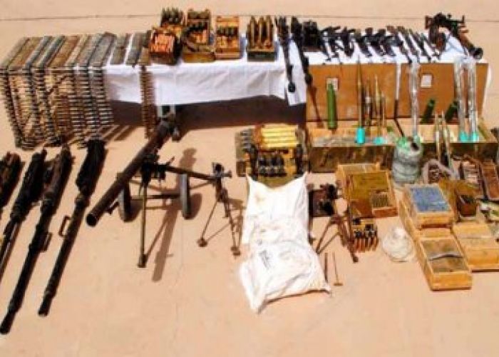 Saisie d'un pistolet mitrailleur et d'une quantité de munitions à Bordj Badji Mokhtar 