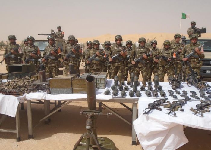 Bordj Badji Mokhtar : l’ANP découvre 18 roquettes de type RPG-7 et 18 charges propulsives 