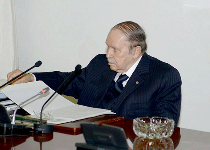  Le président Bouteflika présidera mercredi un Conseil des ministres 