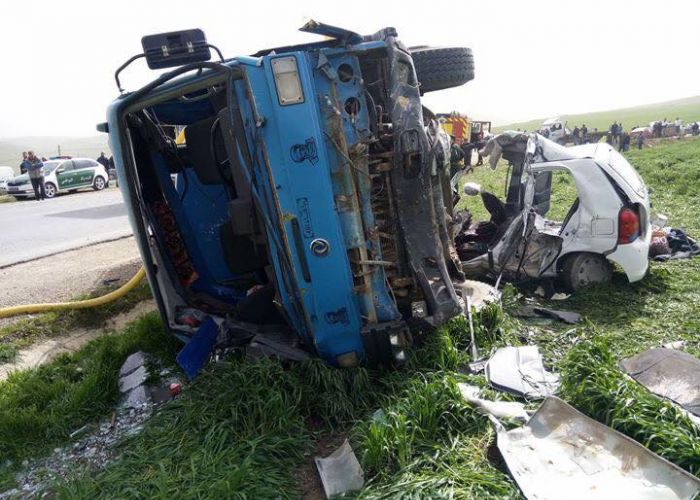 Constantine : 7 personnes, dont six membres d'une même famille, tuées dans un accident de la route