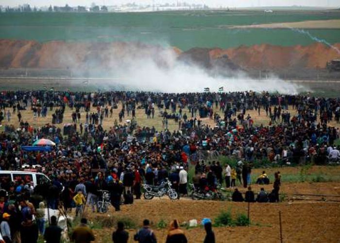 Ghaza:Au moins 7 Palestiniens tués et plus de 500 autres blessés par l'armée israélienne(Actualisé)