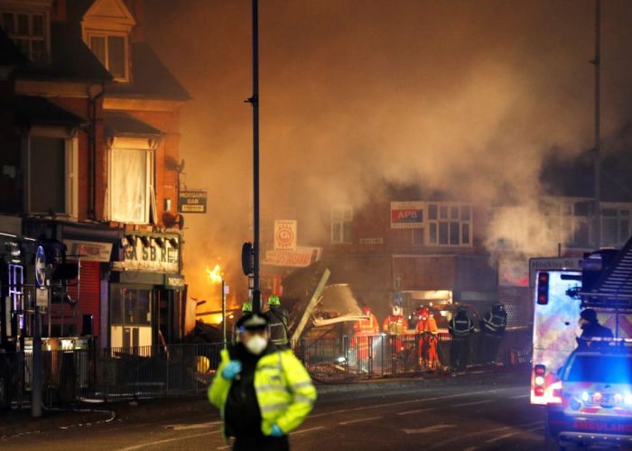 Explosion à Leicester (Grande Bretagne): sans lien avec le terrorisme, selon la Police (Actualisé)