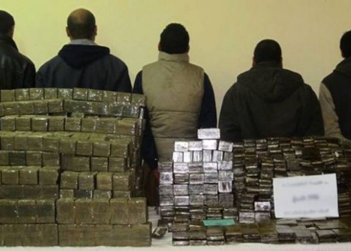 La drogue submerge l’ouest du pays : saisie de plus de 5 tonnes de kif traité en 2017