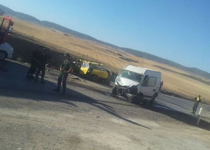 Bouira : 4 personnes tuées dans une collision entre deux véhicules