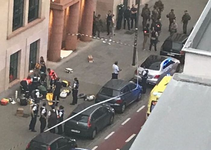 Un homme neutralisé après avoir attaqué deux militaires au couteau à Bruxelles 