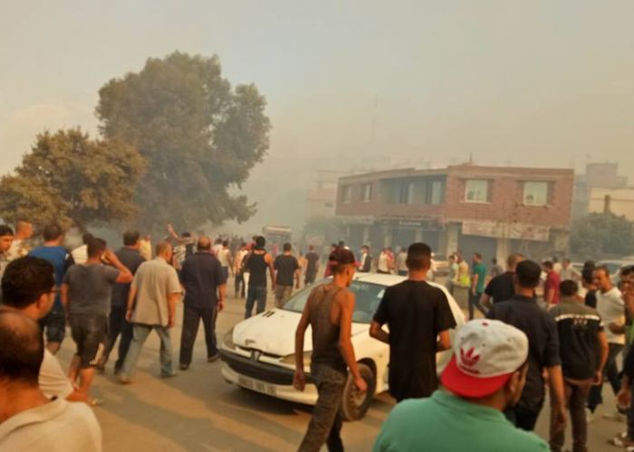 Des feux de forêts menaçaient des villages à Souk El-Thenine (Tizi Ouzou)