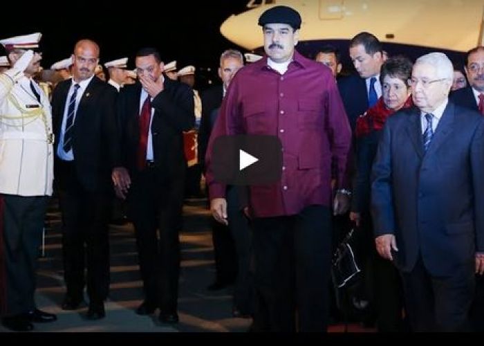 Le président vénézuélien entame une visite en Algérie (Vidéo)