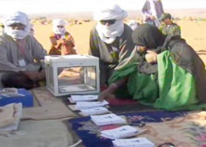 Locale 2017 : début du vote pour les populations des zones enclavées à El-Borma (Ouargla) 