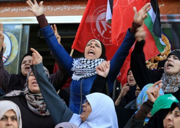 Statut d'El-Qods : Des dizaines de milliers de Palestiniens manifestent à Ghaza et en Cisjordanie
