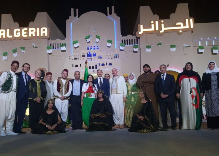  Festival Cheikh Zayed de l’héritage : inauguration du pavillon algérien par Salah Attia