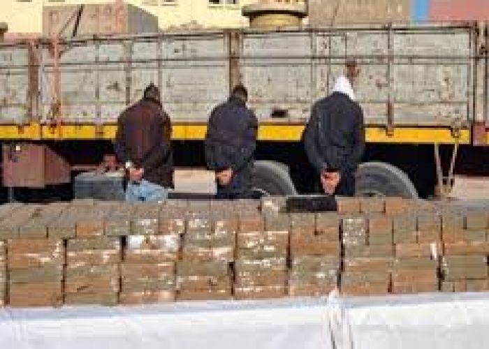 Les chiffres alarmants de l’ONLCTD : Plus de 52 tonnes de résine de cannabis saisies en 2017