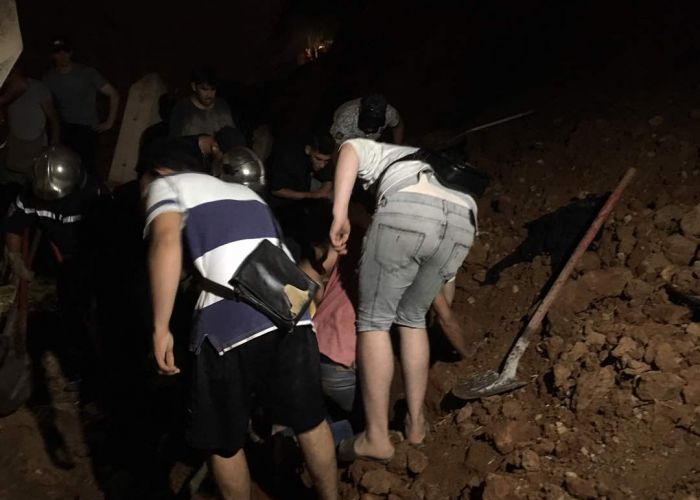 Glissement de terrain à Sidi Yahia : Décès d'un enfant, colère des habitants (Actualisé)