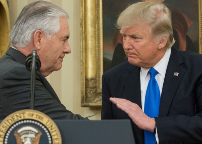 USA : Donald Trump limoge son secrétaire d’Etat, Rex Tillerson
