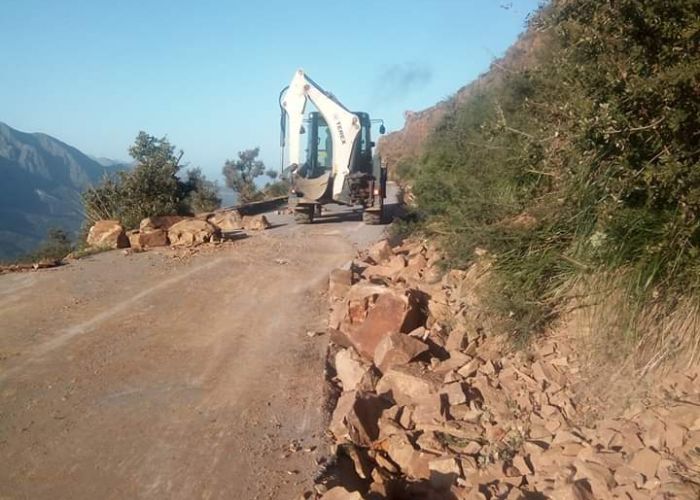 Tremblement de terre à El Aouana (Jijel) : Pas de perte humaine, chutes de roches 
