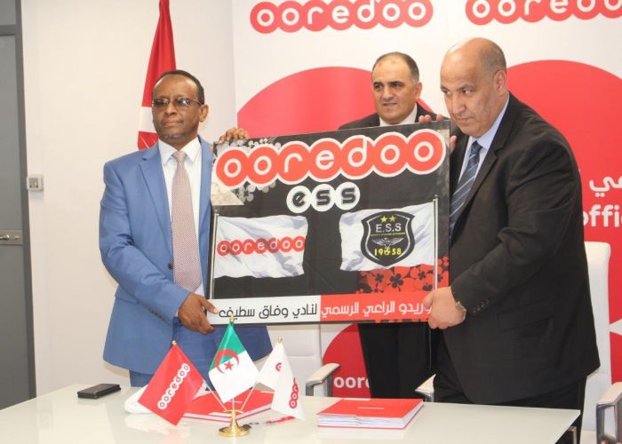 Partenaire indéfectible du football algérien: Ooredoo devient le Sponsor Officiel de l’Entente Sportive de Sétif