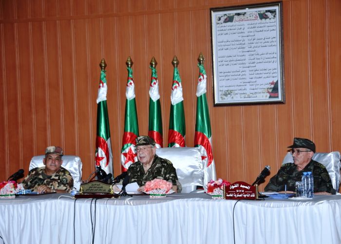 Discours intégral d'Ahmed Gaid Salah en 5e région militaire
