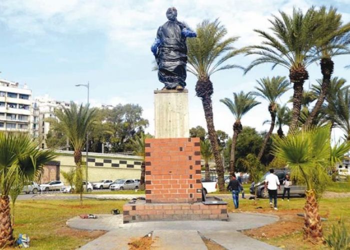 La statue du roi de la Numidie, Massinissa inaugurée ce jeudi soir au jardin Tafourah (Alger)