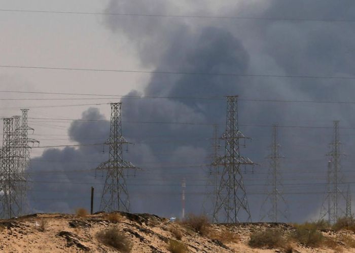  PÃ©trole : Les prix font une embardÃ©e aprÃ¨s les attaques contre l'Arabie saoudite, le Brent Ã  66,87 dollars, lundi   