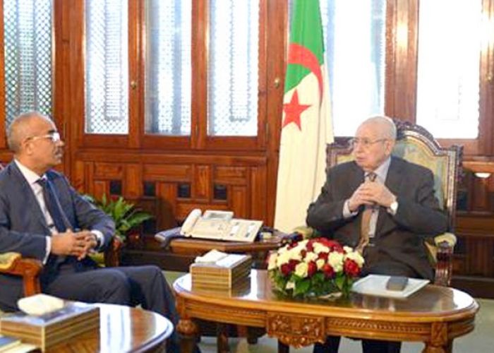 Bensalah rencontre Bedoui  et met fin aux rumeurs  sur son absence