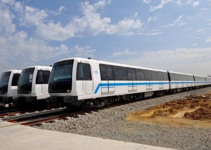  Extension de la ligne 1 du Métro d'Alger : réception, aujourd’hui, de la troisième rame