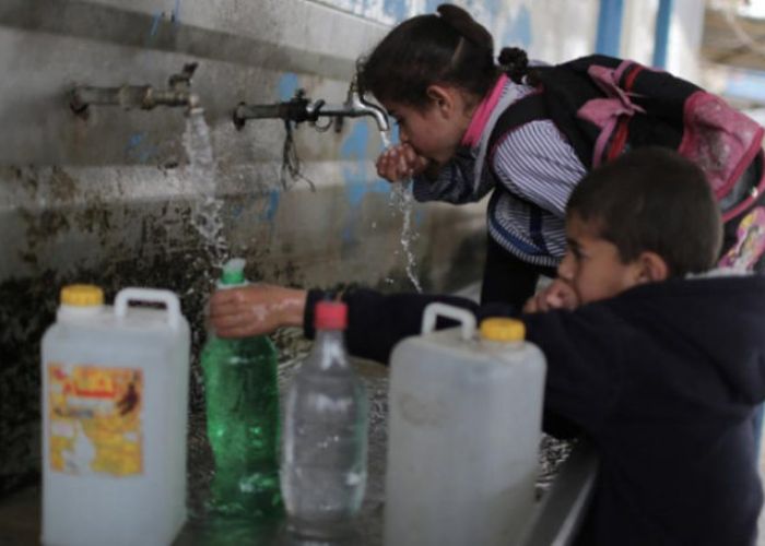 L’eau dite « potable » à Gaza provoque le syndrome du « bébé bleu » et des maladies graves