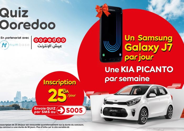  Nouveau jeu de Questions / Réponses de Ooredoo