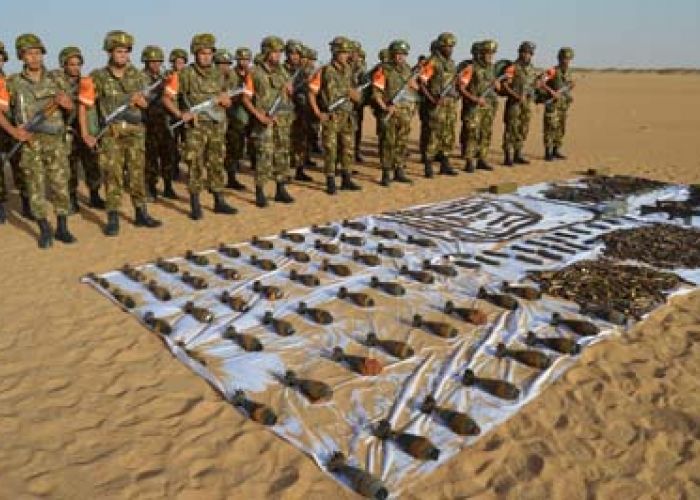 Lutte antiterroriste : Découverte d’un arsenal de guerre à Adrar