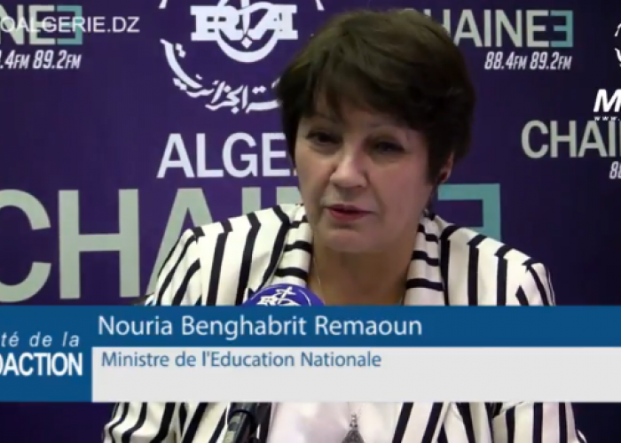 Benghabrit : Seuls 7 sur les 100 élèves qui entrent au primaire obtiennent leur baccalauréat (Vidéo)