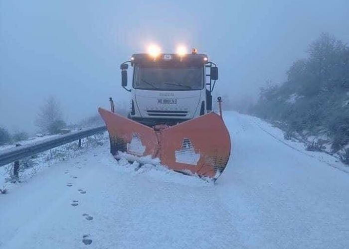Plusieurs régions du Centre et de l'Est sous la neige (Vidéo)