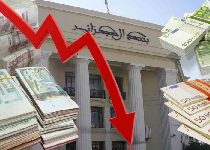 Algérie : la crise économique impacte le niveau des réserves de change et le dérapage de la cotation officielle du dinar