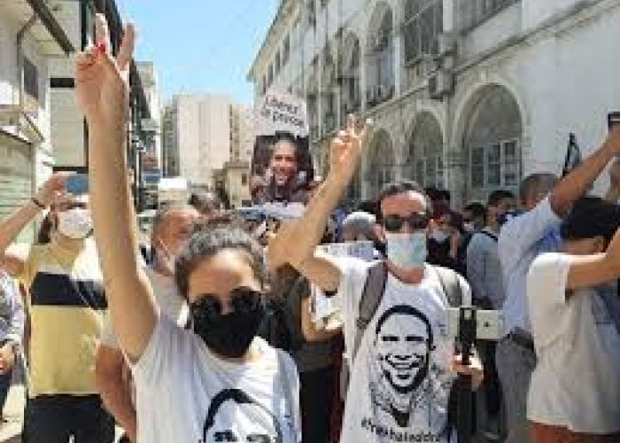 Maison de la presse : nouveau rassemblement de soutien à Khaled Drareni