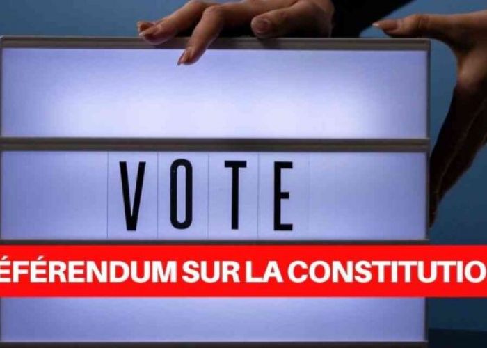  Référendum : le ‘’Oui’’ l’emporte, à 66,80% ; 33,20 % de ‘’Non’’