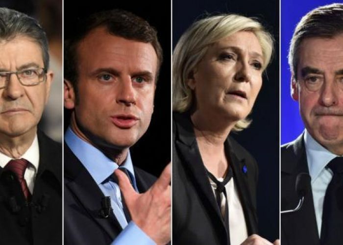 Présidentielles françaises : Quatre candidats en position de se qualifier au second tour