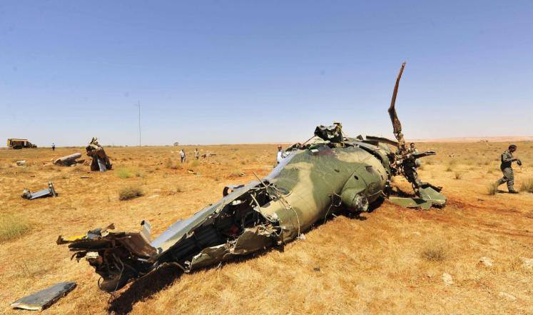 Crash d'un hélicoptère de l'armée à Sétif