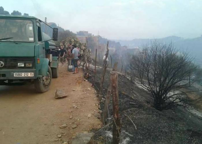 Incendies à Tizi Ouzou :Une deuxième victime à Ait Yahia Moussa, des renforts de Bouira et Boumerdès