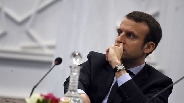 Présidentielle en France : Le candidat socialiste Emmanuel Macron en campagne à Alger