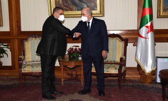 Consultations politiques: le président Tebboune reçoit Abdelaziz Bélaid