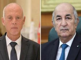 Entretien téléphonique entre le Président Tebboune et son homologue tunisien Kaïs Saïed
