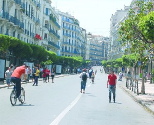 Vendredi, journée sans voiture à Alger