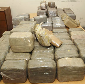 Annaba : 75 kg de drogue abandonnés à proximité du stade du 19 mai 56