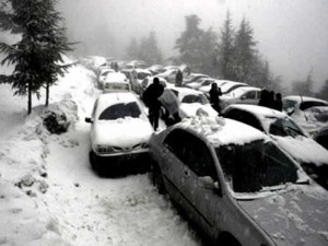 Neige et pluie couvrent l'ensemble des wilayas du centre du pays