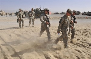 Engagement américain à protéger l'Afghanistan pendant 10 ans