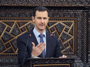 Assad salue la mémoire des "martyrs"